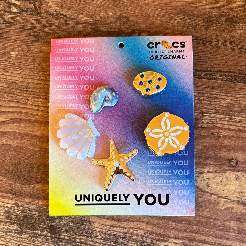 CROCS Ocean-Themed Jibbitz Charms Set